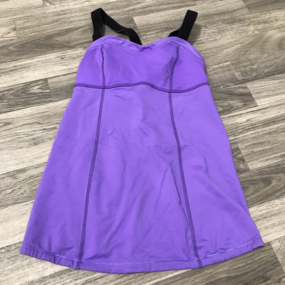 Lululemon Purple Workout Tank Top; size 4 women’s